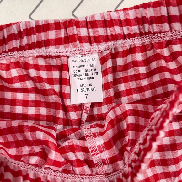 The Bubble Bee Gingham Fourth of July Two Piece Outfit - T - Picture 15 of 16